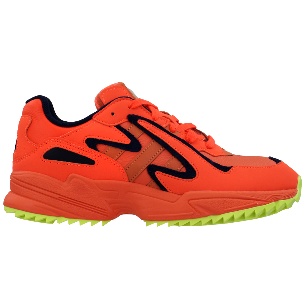 Adidas Yung 96 Chasm Trail Lace Up Sneakers Orange Mens Lace Up Lifestyle Sneakers