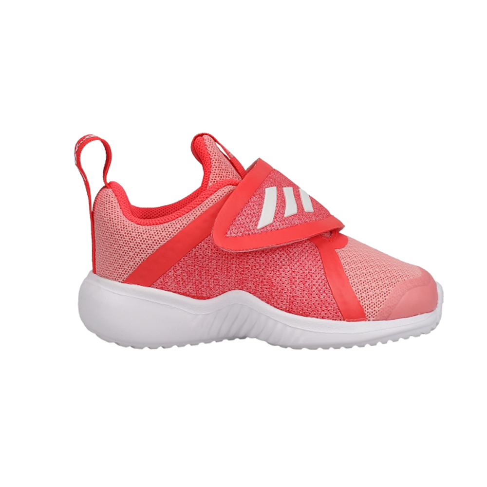 adidas Fortarun X CF Running Shoes (Toddler/Little Kid) Pink Girls Slip On  Sneakers
