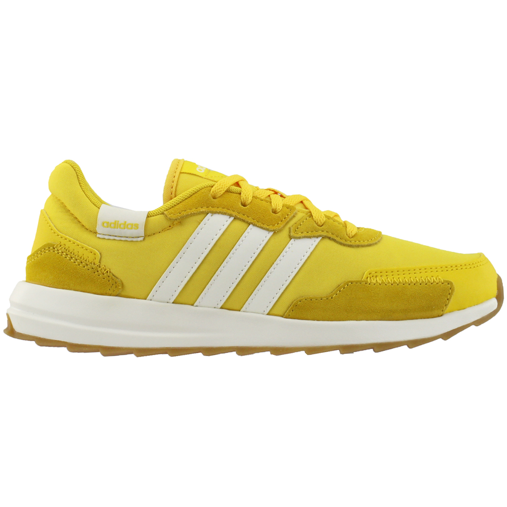 adidas retro run sneaker yellow