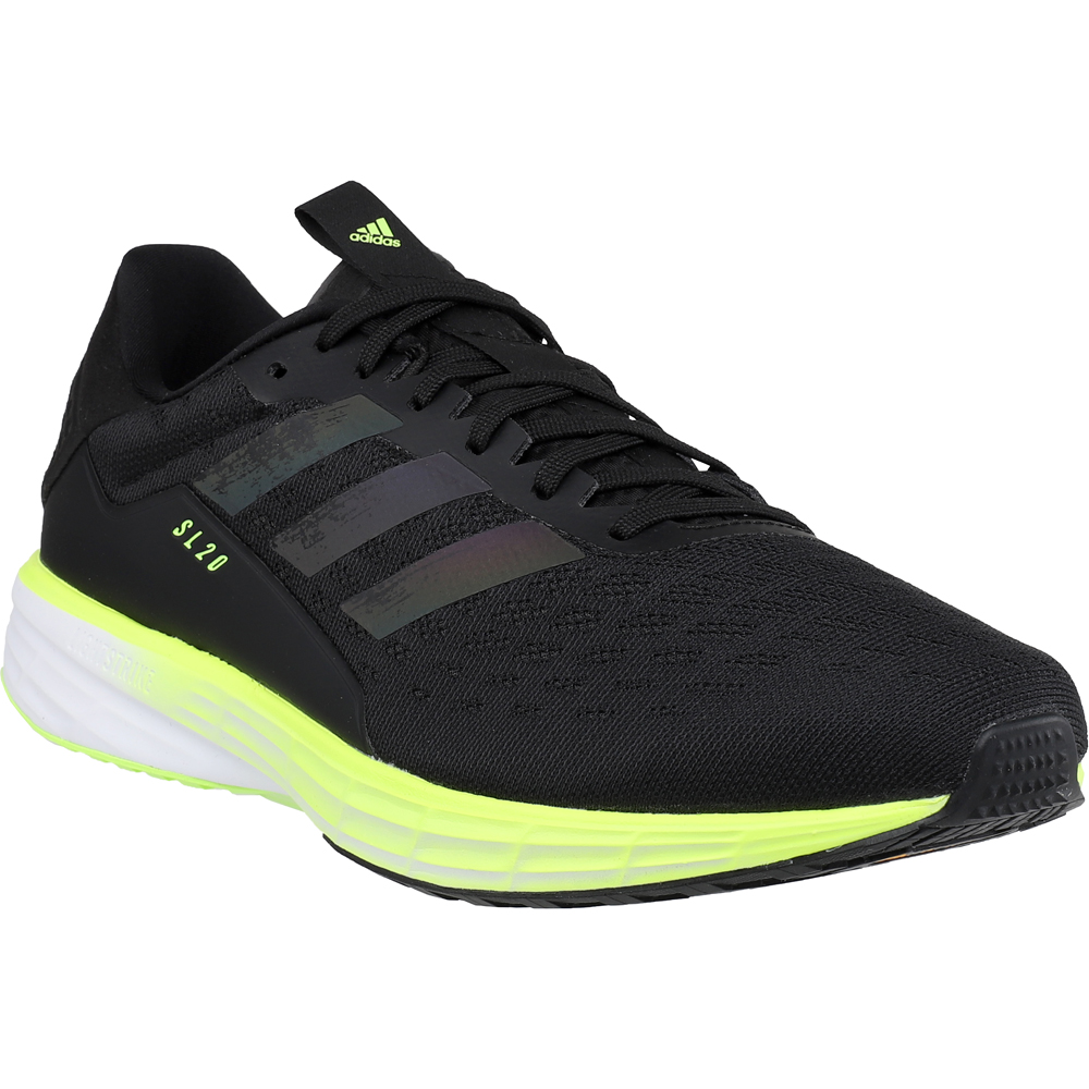 adidas Sl20 Running Mens Black Sneakers Athletic Shoes EG4650