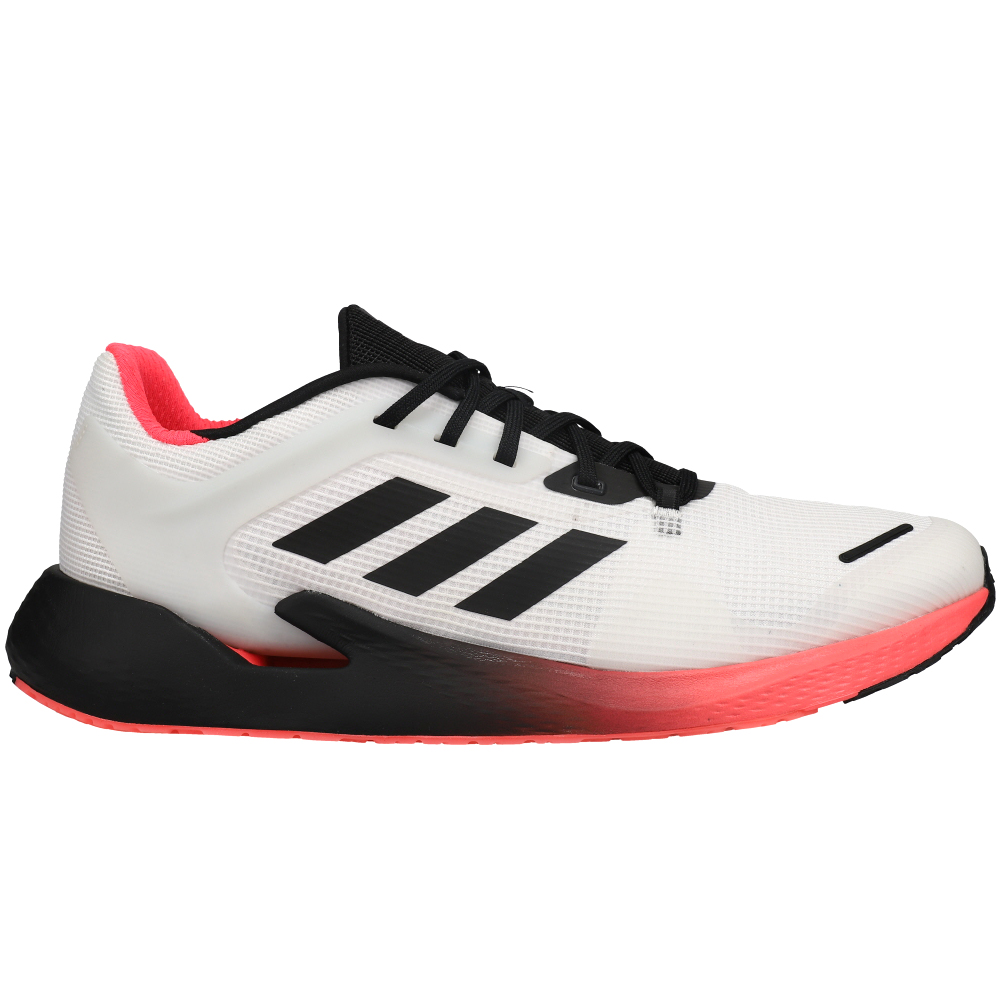 adidas Alphatorsion Running Shoes Black, Orange, White Mens Lace Up Athletic