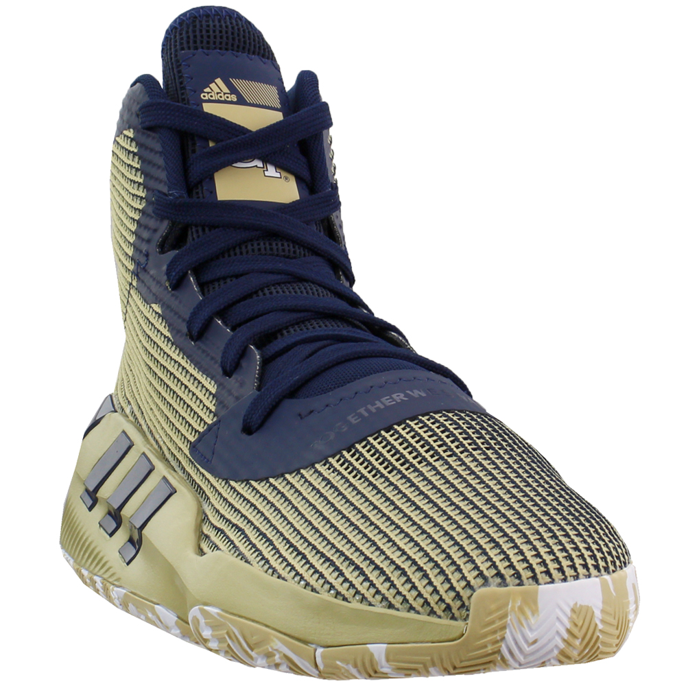 adidas SM Pro Bounce 2019 Team Basketball Shoes Brown Mens ...