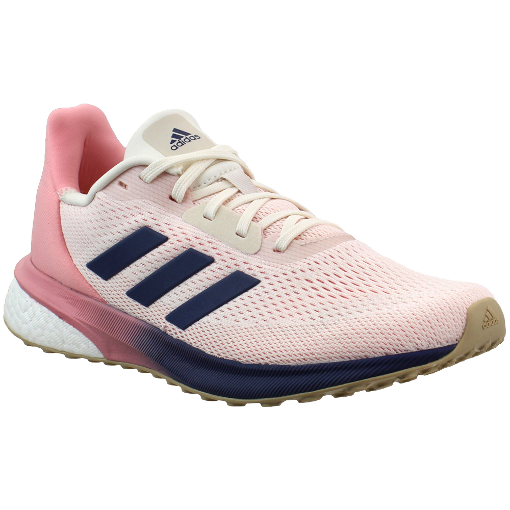 adidas Astrarun Running Shoes Pink Womens Lace Up Athletic