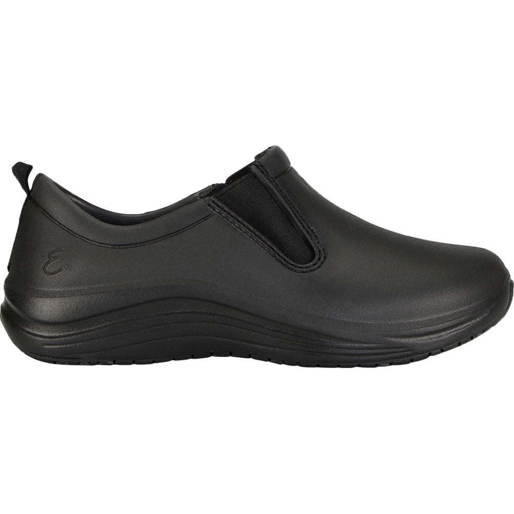 womens black work shoes slip resistant