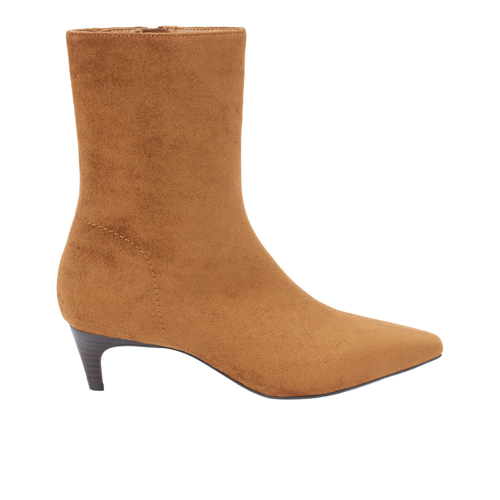 COCONUTS by Matisse Esther Kitten Heel Snip Toe Zippered Boots