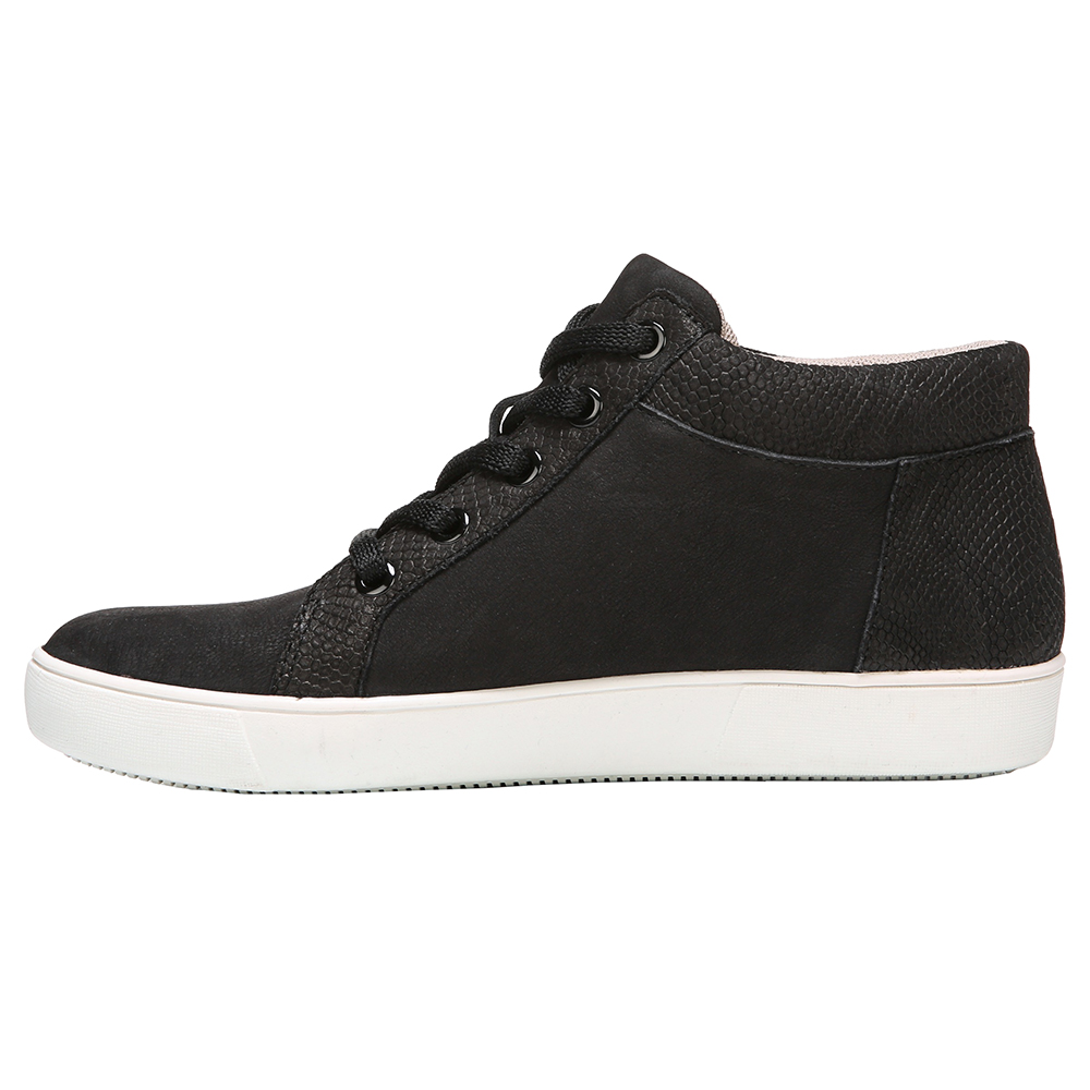 Naturalizer Motley Black Womens Lace Up Sneakers