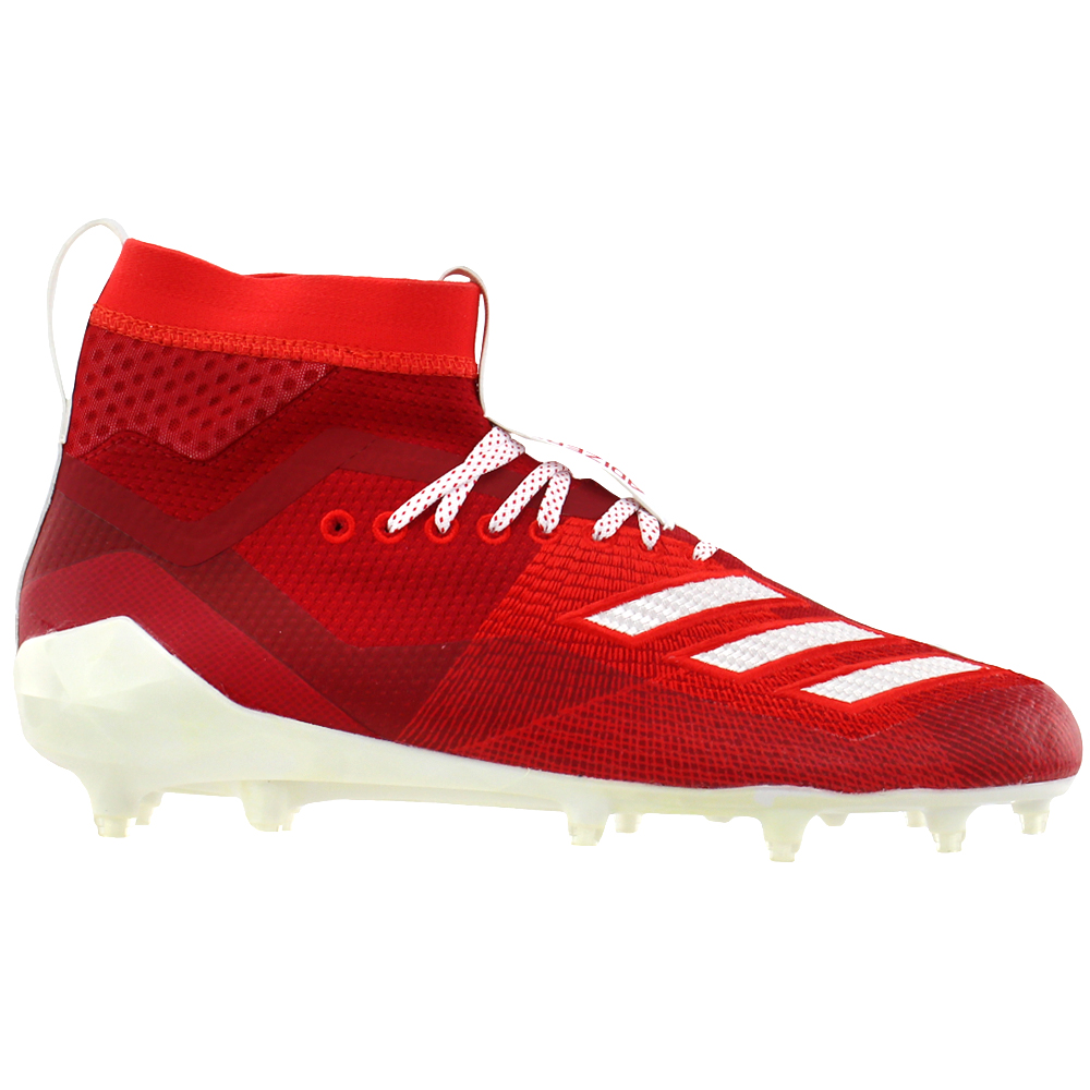 Adidas Adizero 8 0 Sk Red Mens Lace Up Athletic