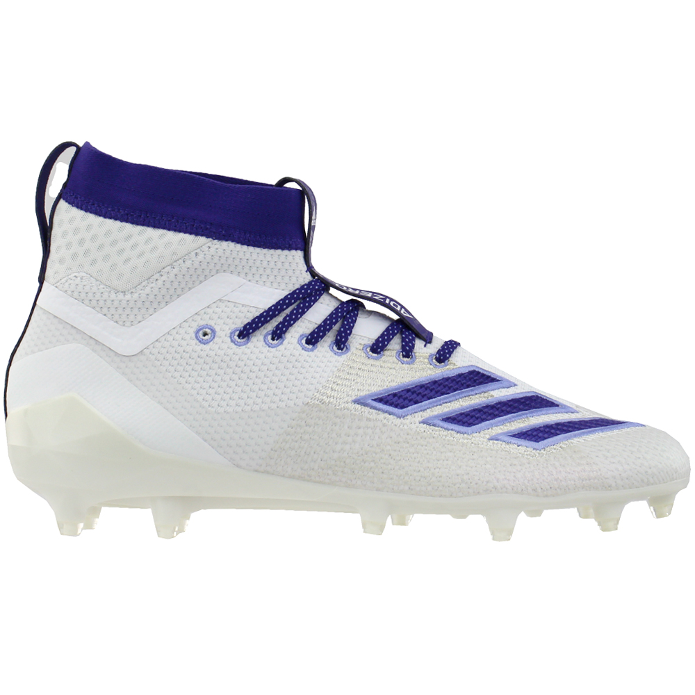 Adidas Adizero 8 0 Sk White Mens Lace Up Athletic