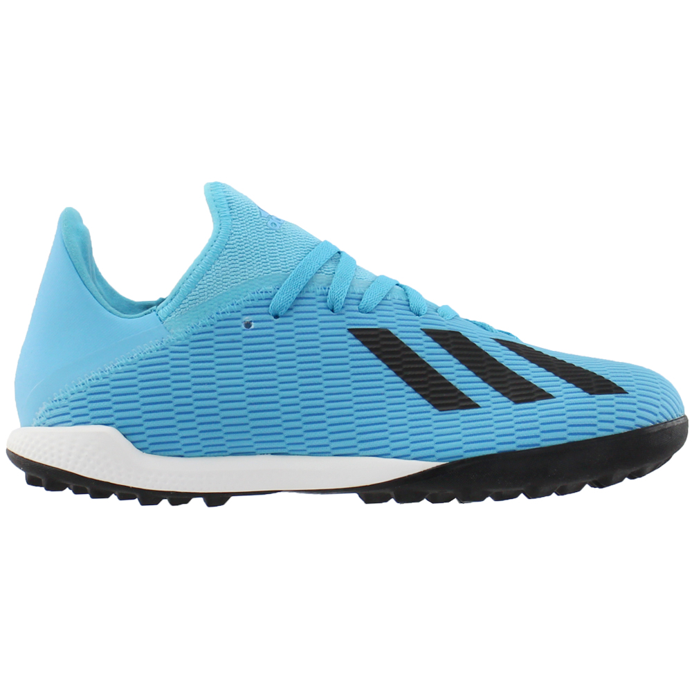 skipper erosion to add adidas X 19.3 Turf Soccer Shoes Blue Mens Lace Up Athletic