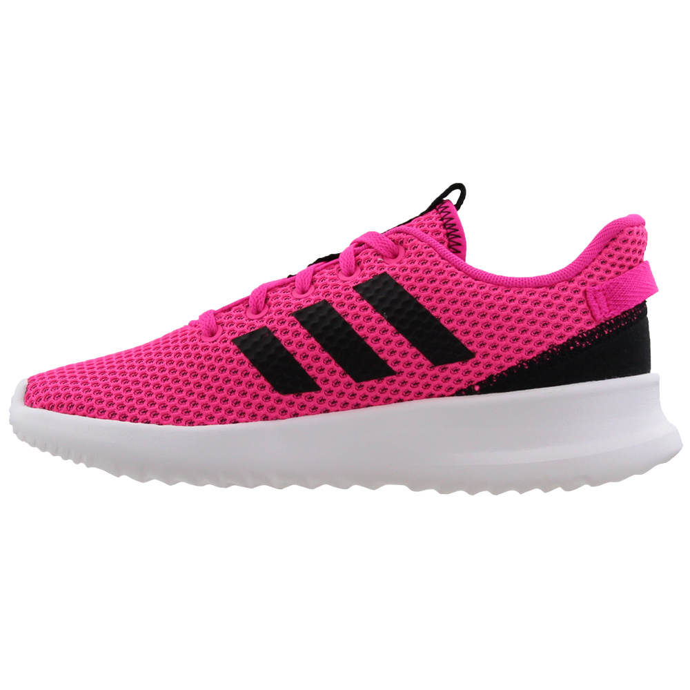 adidas CF Racer TR Sneakers (Little Kid-Big Kid) Pink Girls Lace Up,  Sportstyle Sneakers