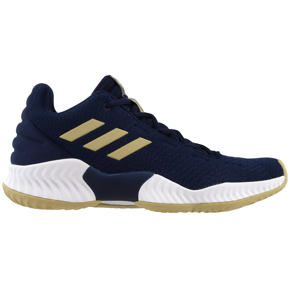 Adidas Sm Pro Bounce 2018 Low Team Bdy Navy Mens Lace Up Athletic