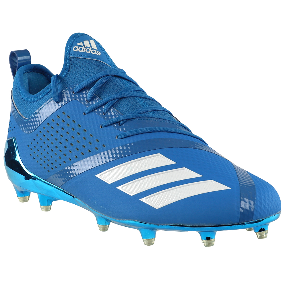 blue adizero cleats