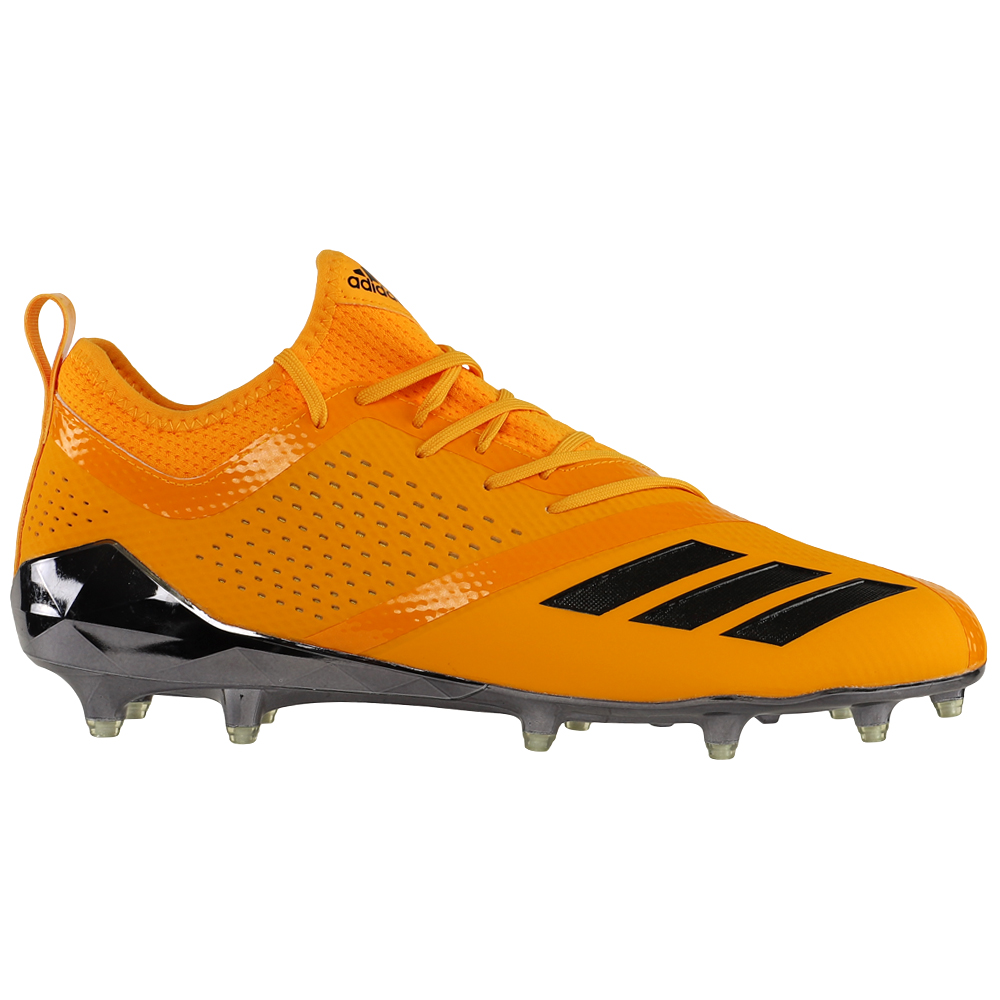 football cleats black and yellow