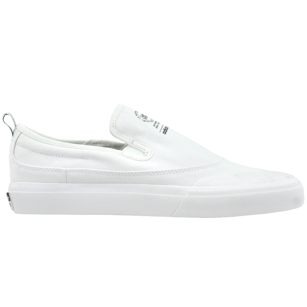 adidas matchcourt white slip on shoes