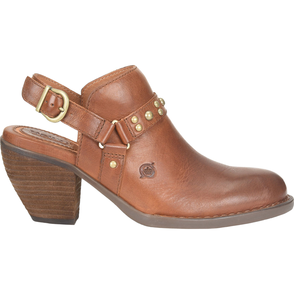 heeled clogs with strap