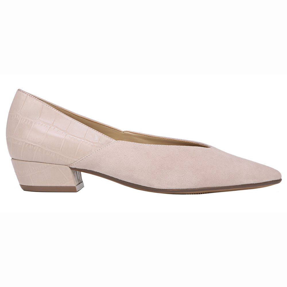 naturalizer betty suede and leather pumps