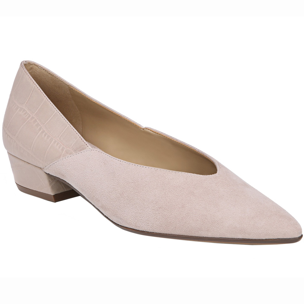 naturalizer betty suede and leather pumps