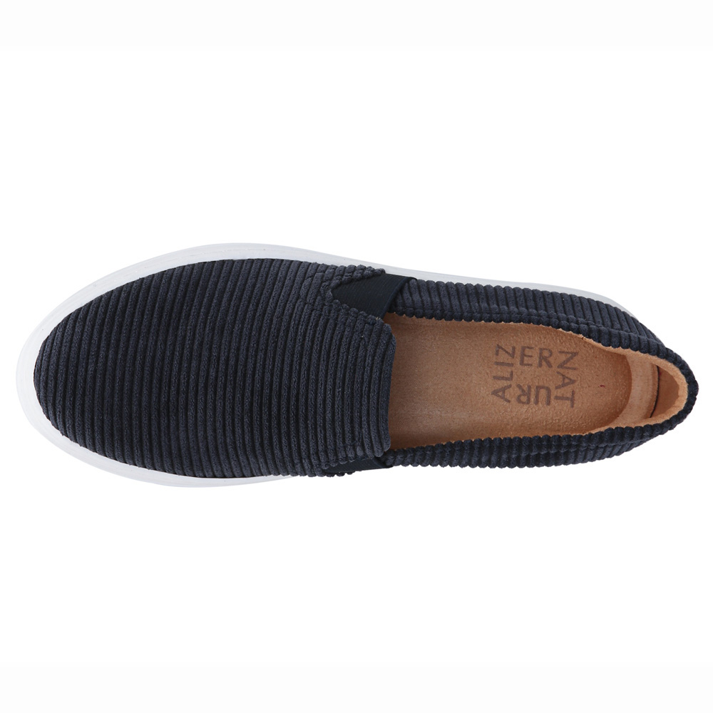 Naturalizer Carly 3 Navy Womens Slip On Sneakers
