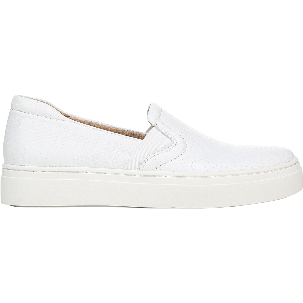 Naturalizer Carly 3 White Womens Slip On Sneakers