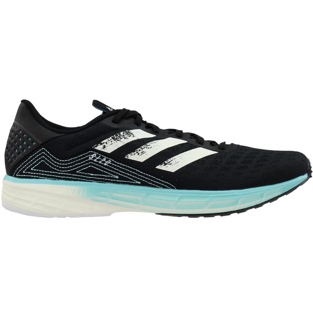 adidas SL20 Primeblue Running Shoes Black, White Mens Lace Up Athletic