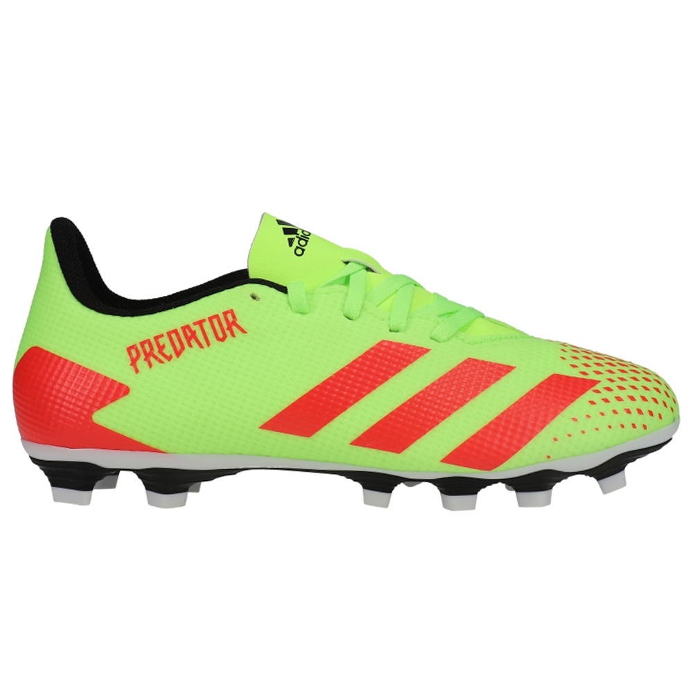 adidas Predator 20.4 Flexible Ground Soccer Cleats Green, Orange Mens Lace  Up Athletic