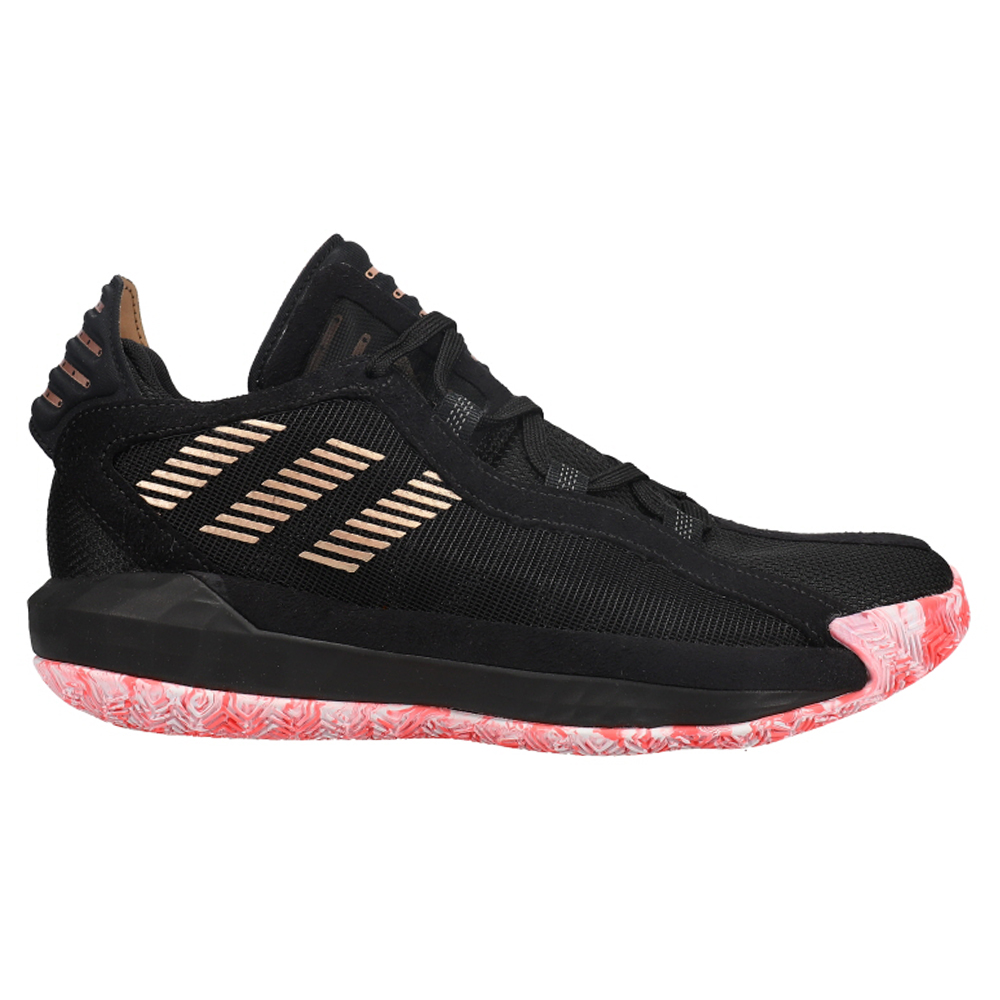 Shop Black, Pink Mens Dame 6 Basketball Shoes