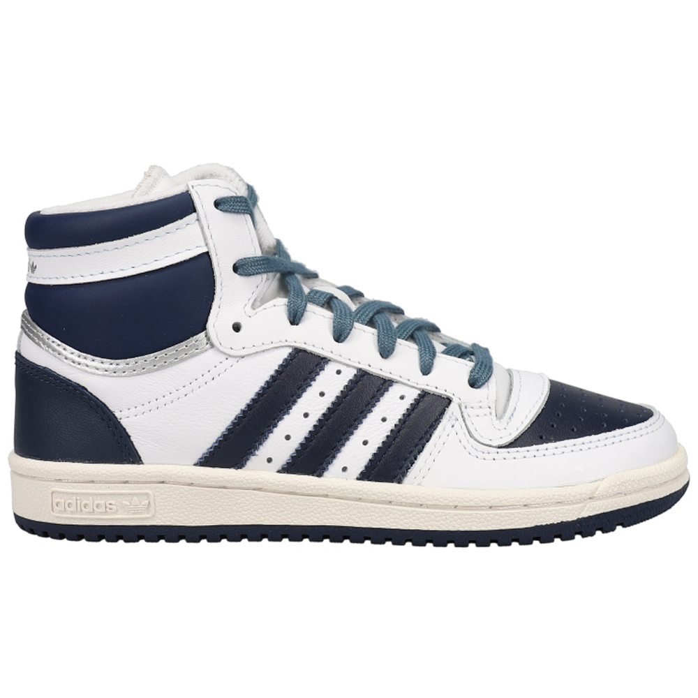 adidas top ten low white navy red