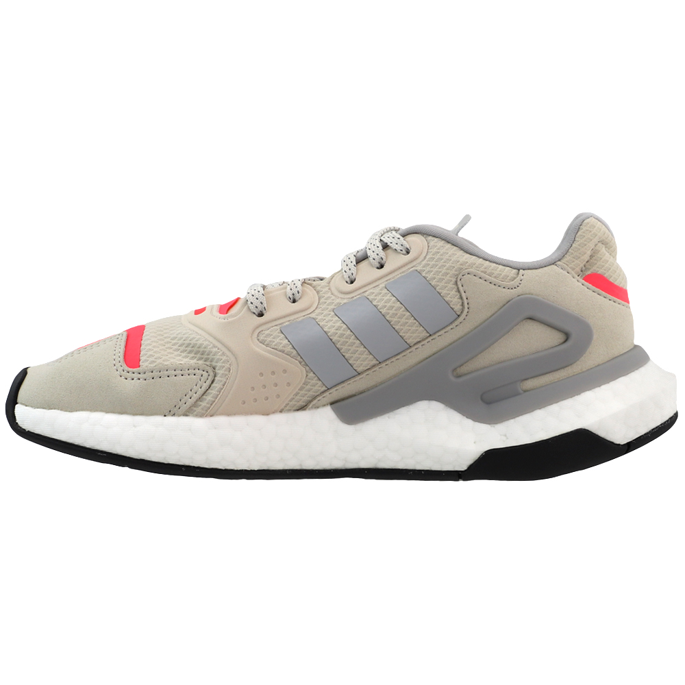 adidas Day Jogger Lace Up Womens Beige, Grey Sneakers Casual Shoes FW4826