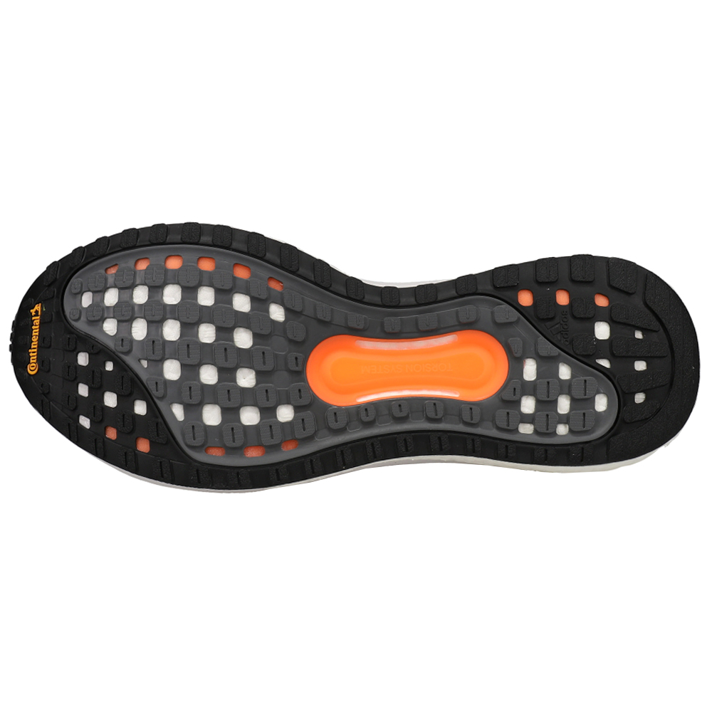 adidas Solar Glide ST 3 Running Shoes Black, Orange Mens Lace Up Athletic