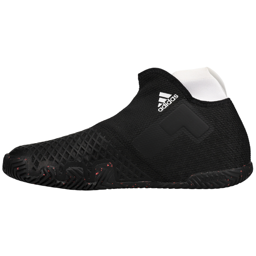 adidas Stycon Laceless Hard Court High Top Tennis Shoes Black Mens High  Top, High Top, Slip On Athletic