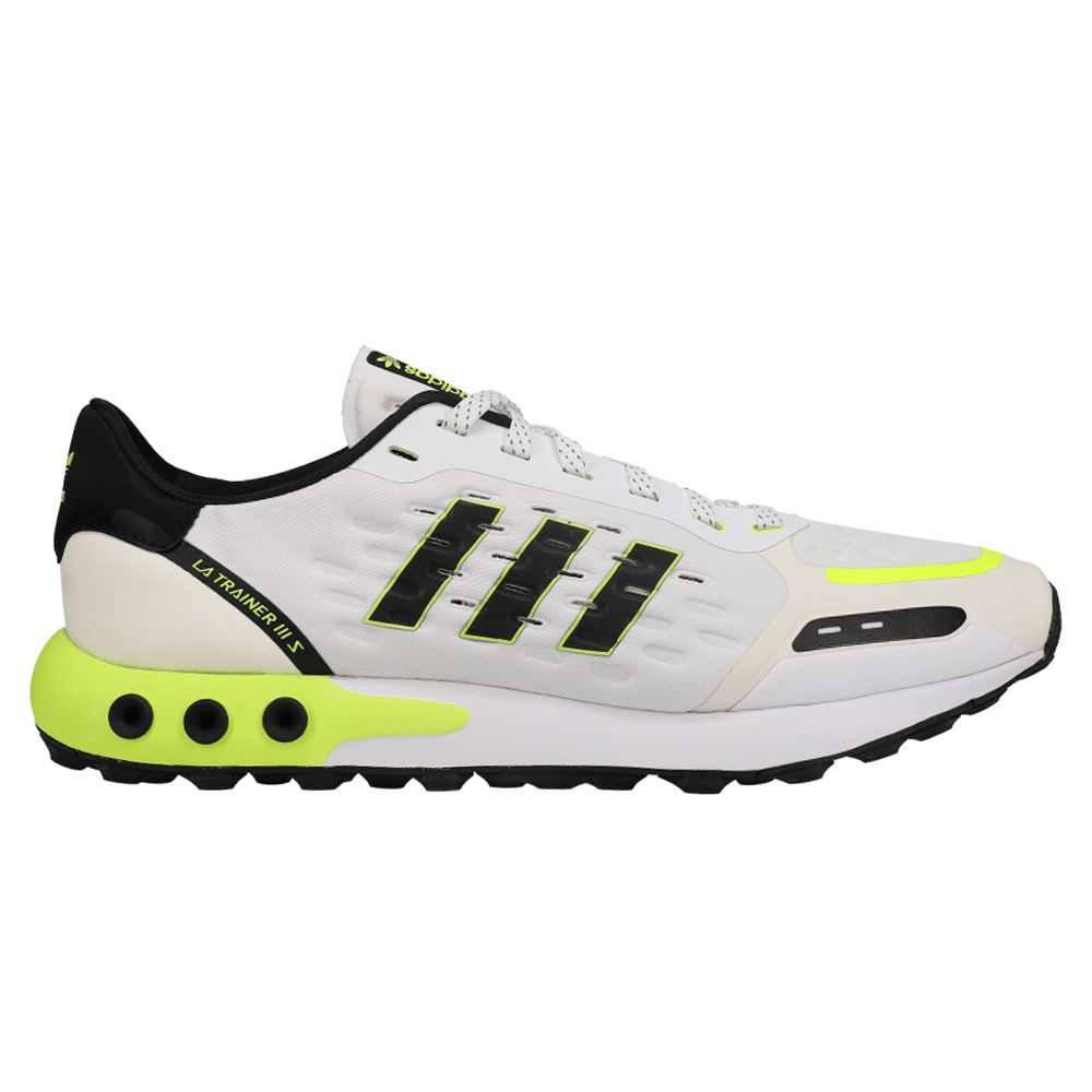 Adidas La Trainer 3 Lace Up Sneakers Black White Mens Lace Up Sportstyle Sneakers Adidas La Trainer 3 Lace Up Sneakers Black White Mens Lace Up Sportstyle Sneakers