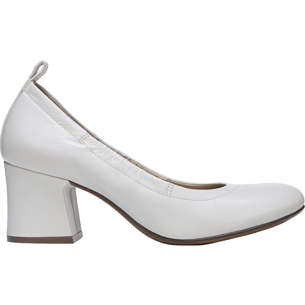 naturalizer white heels