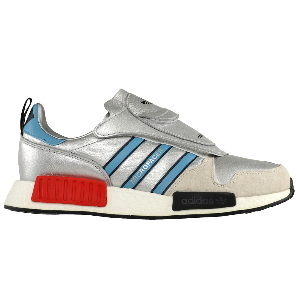 Shop Silver adidas MicropacerXR1 Slip On Sneakers