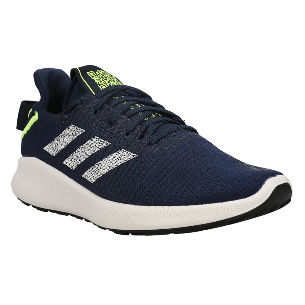 adidas Sensebounce + Street Running Shoes Blue Mens Lace Up Athletic