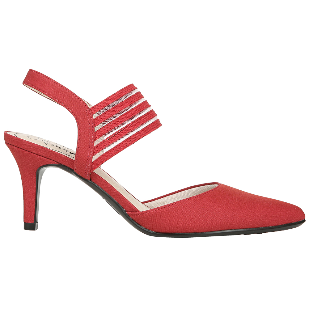 lifestride red pumps