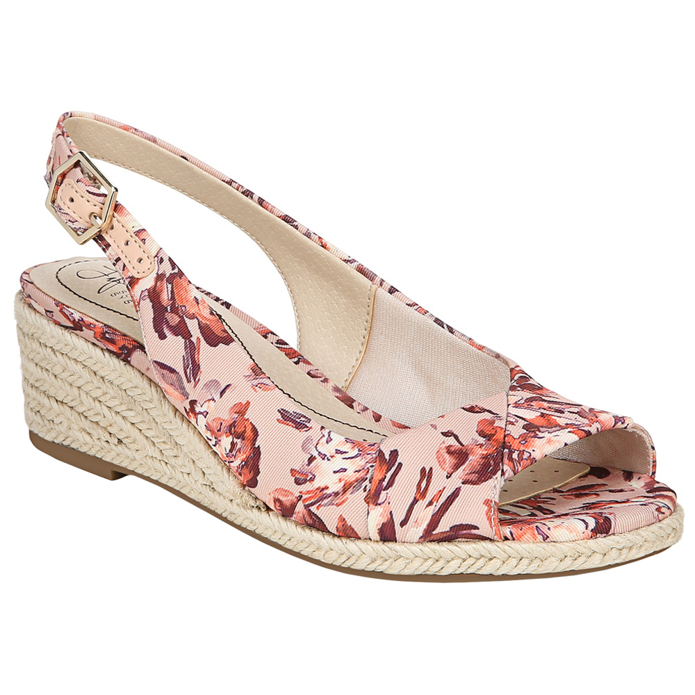 lifestride socialite espadrille wedge sandal