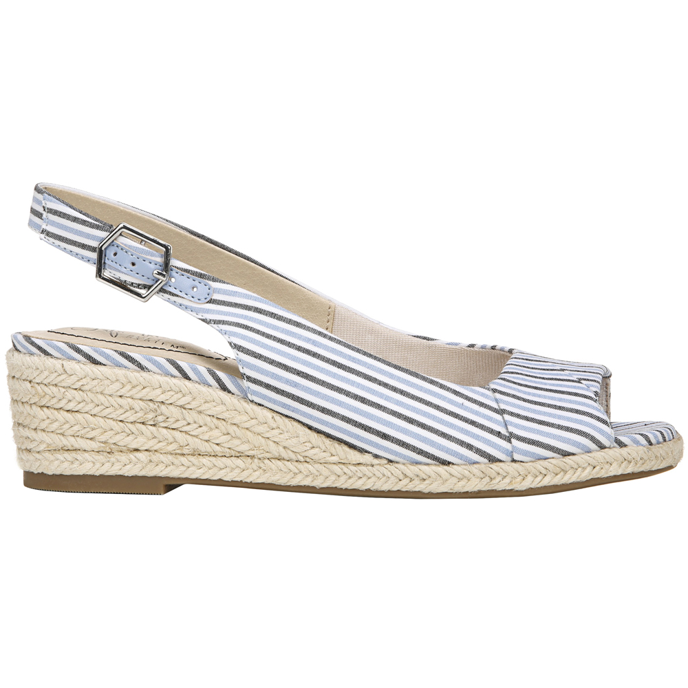 lifestride socialite espadrille wedge sandal