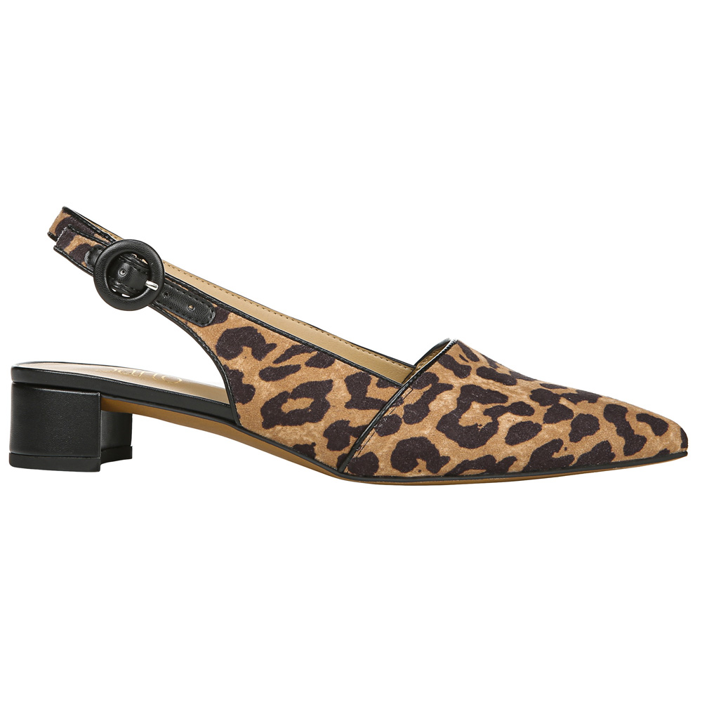 franco sarto vickie slingback kitten heel pump