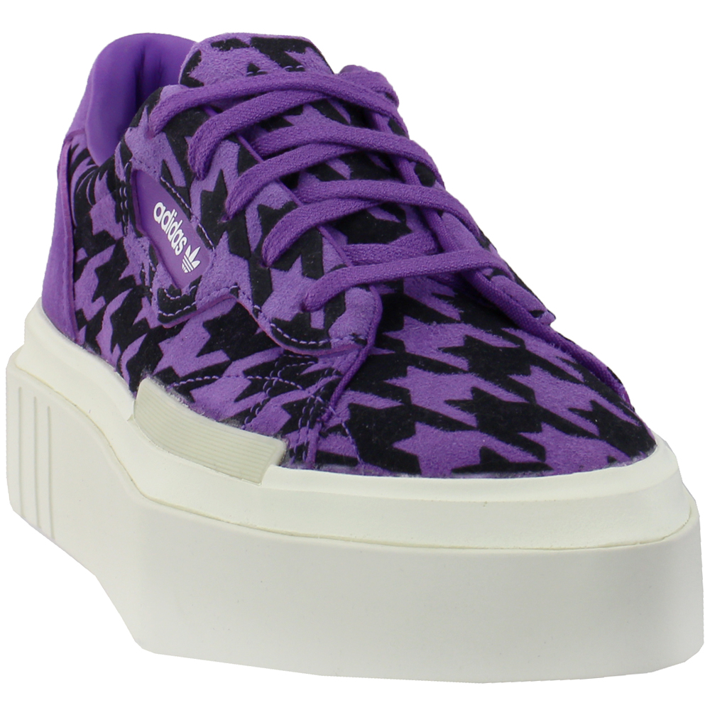 lavender adidas sneakers