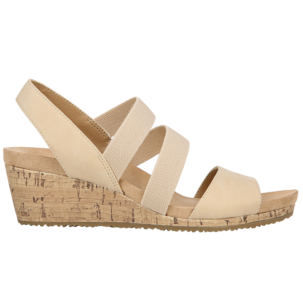 lifestride white sandals