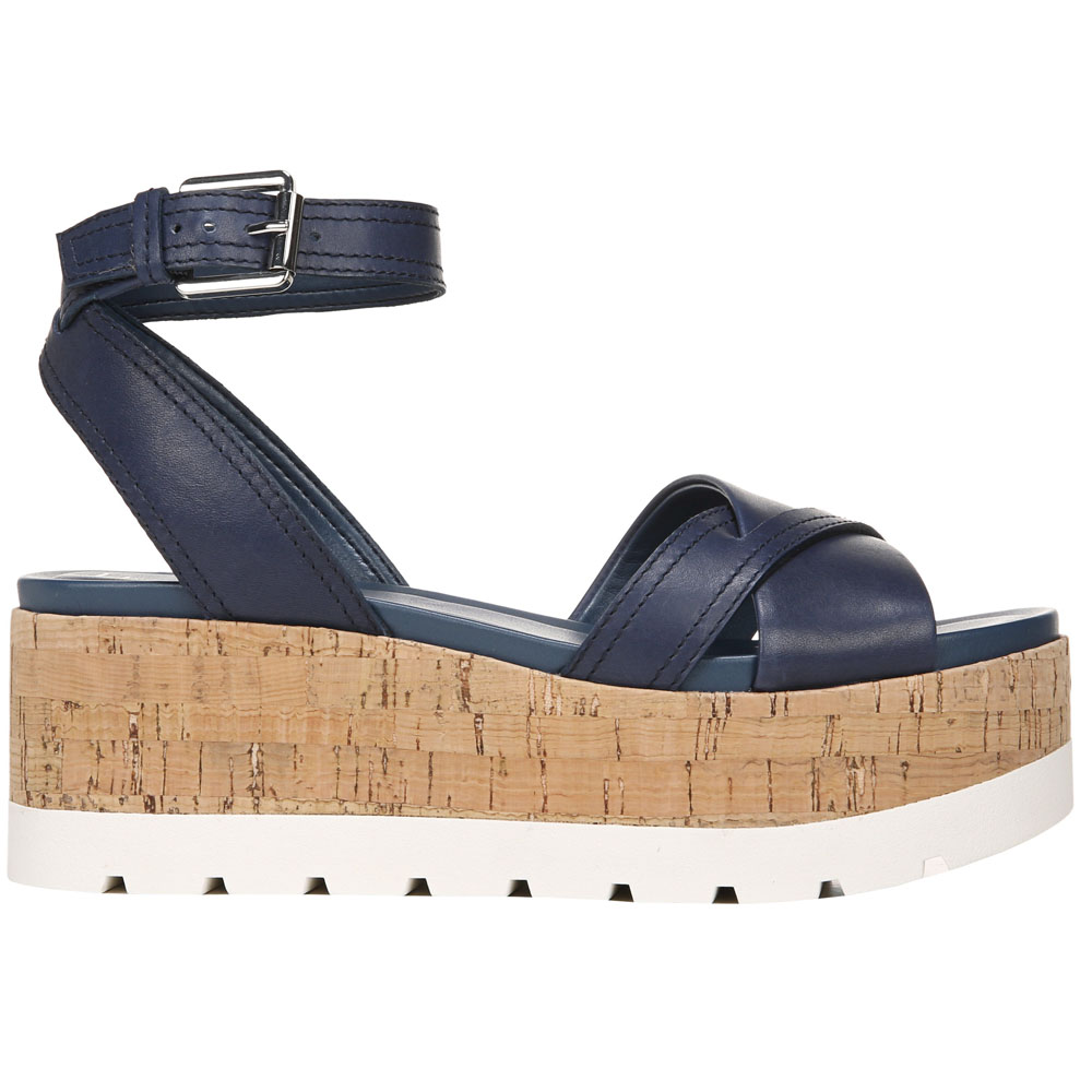 franco sarto navy wedge