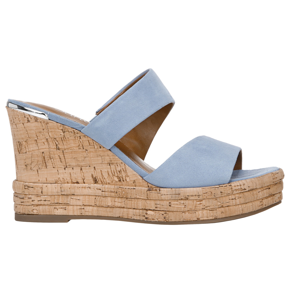 franco sarto blue wedges