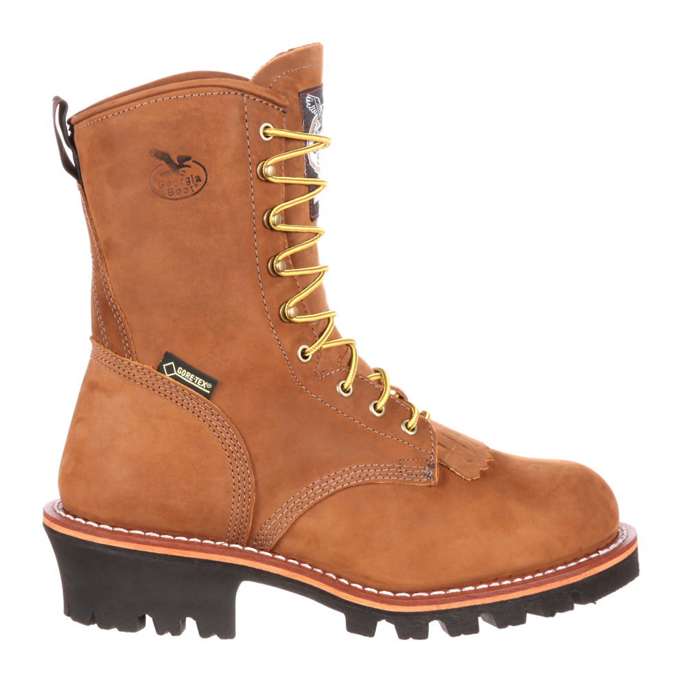 lace up logger boots