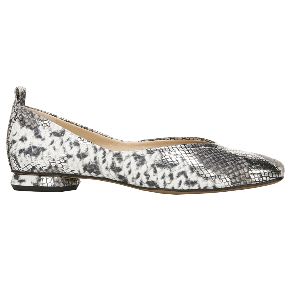 franco sarto silver flats