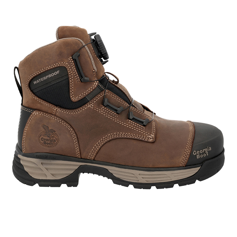 Georgia Boots Durablend Edge Boa 6 Inch Waterproof Alloy Toe Work Boots