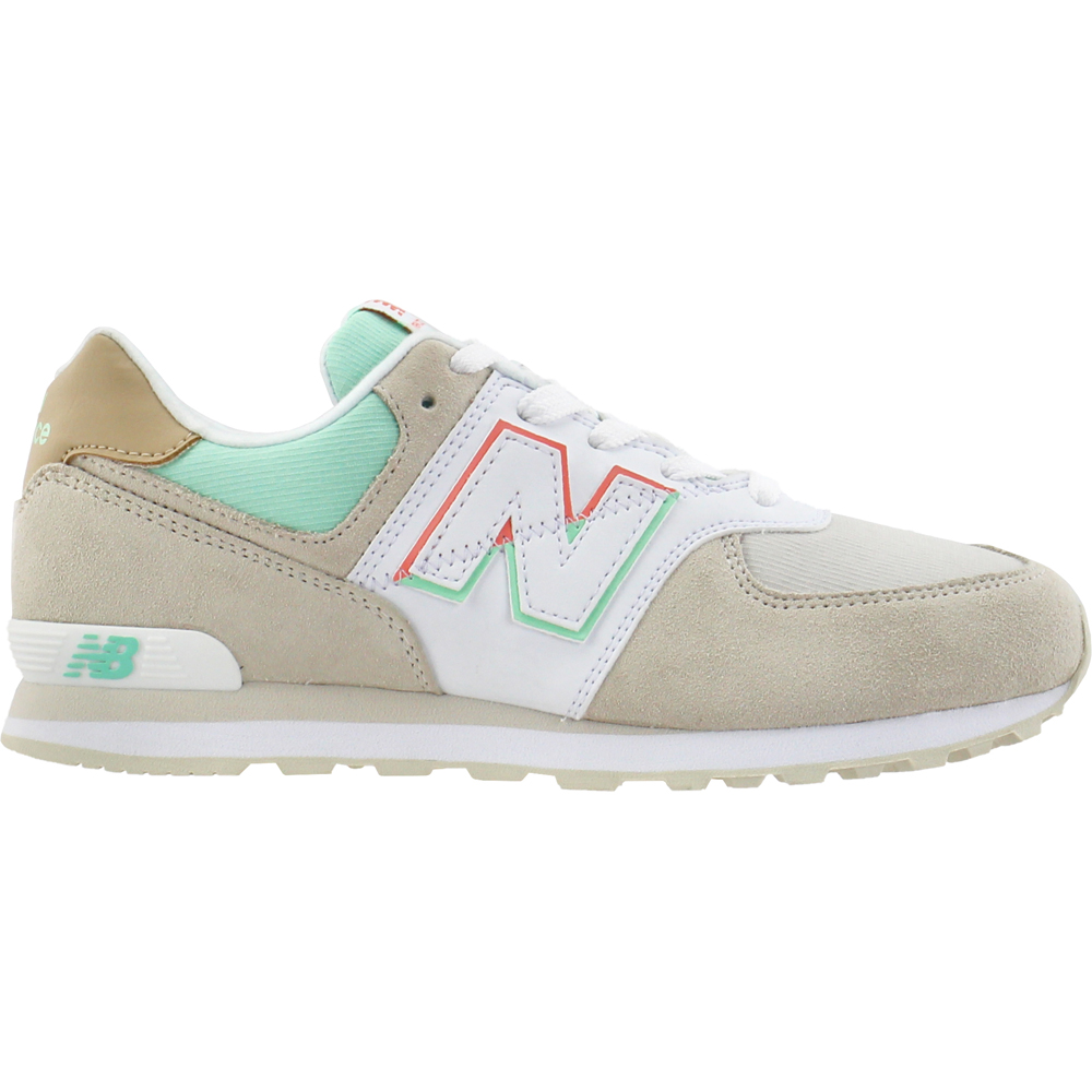 new balance Women's split sail moonbeam with neo mint
