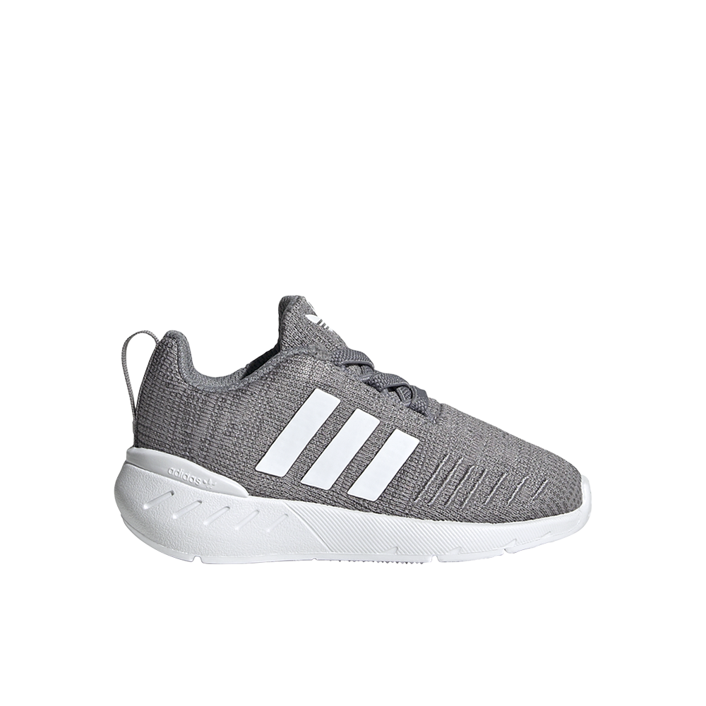 adidas Swift Run 22 El Lace Up Sneakers (Infant-Toddler)