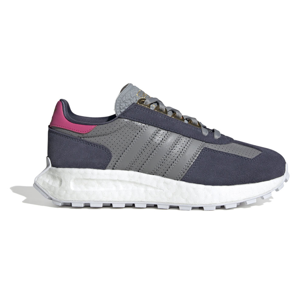 Tenis informales Adidas Retropy E5 con cordones azules para mujer GX1813 - Imagen 8 de 12