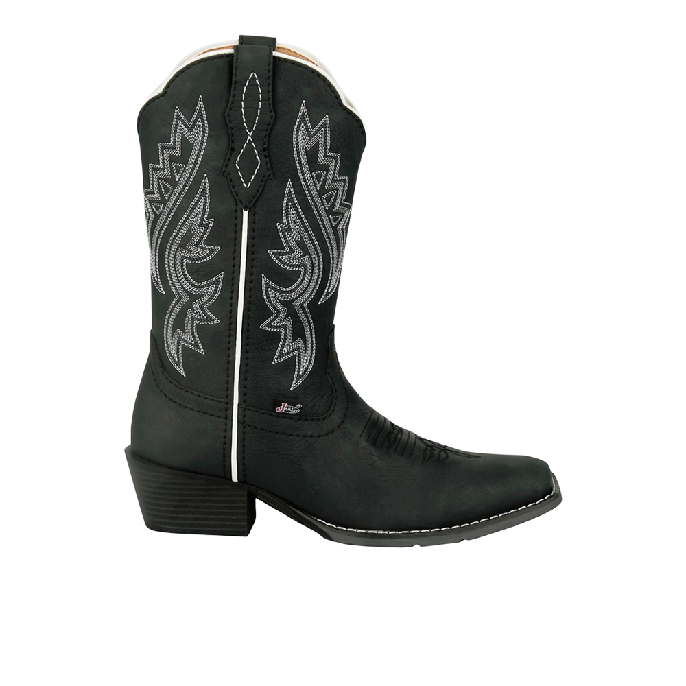 Justin Boots Dezi Embroidered Square Toe Cowboy Boots