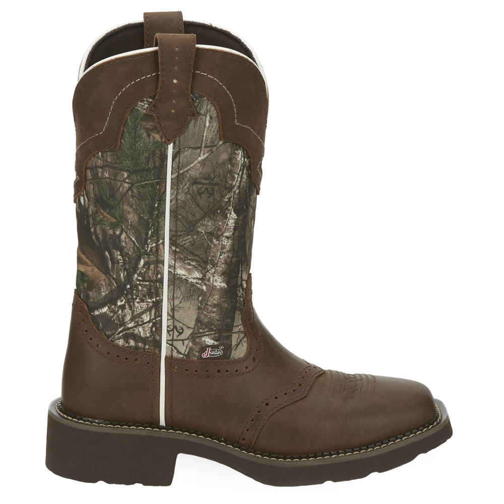 justin boots camo